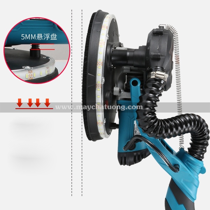 MÁY CHÀ NHÁM CÂY CHÀ TƯỜNG CÂY 1,2M .Tối đa 2,3m có-Có đèn-Bảo hành 6 tháng