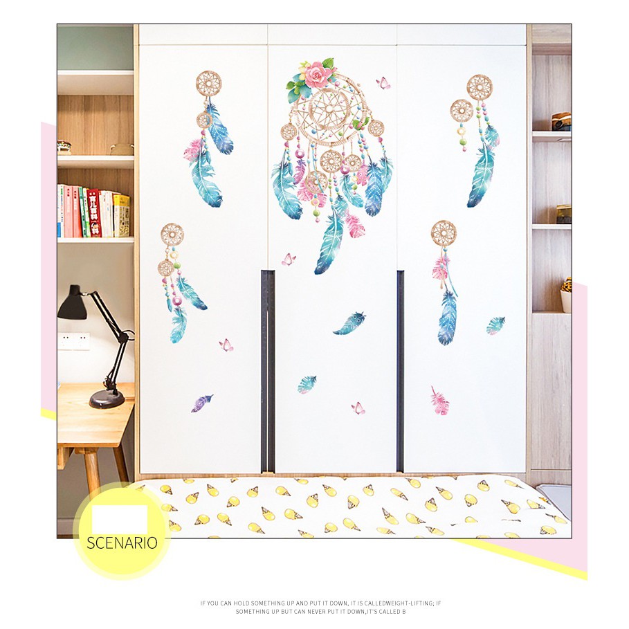 Decal dán tường Dream Catcher A13 - Decal dán tường Hàn Quốc