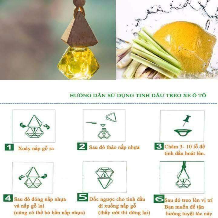 Tinh dầu treo xe hơi, phòng