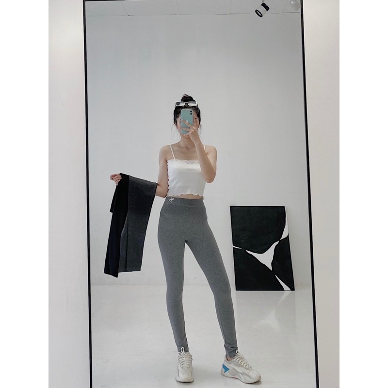 Legging thun lưng cao | BigBuy360 - bigbuy360.vn