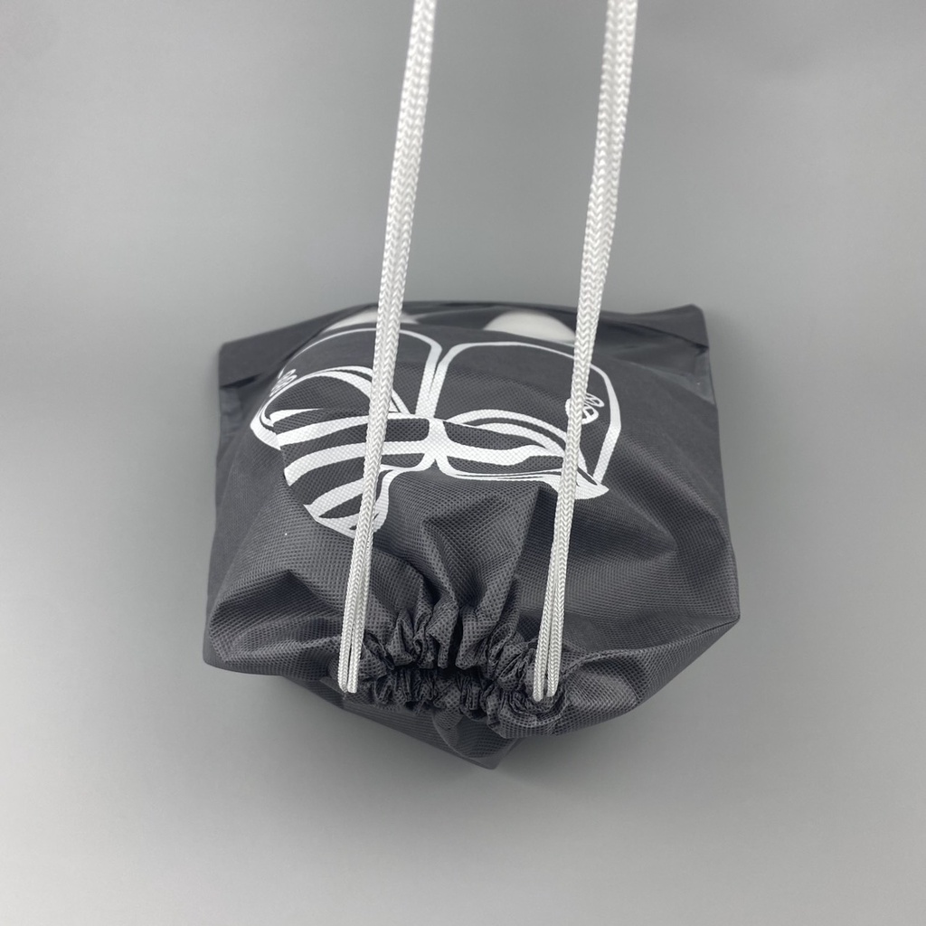 Túi đựng giày chống bám bụi 4 màu Xanh, Hồng, Xám đen, Xám nhạt kích thước 32x44 cm .