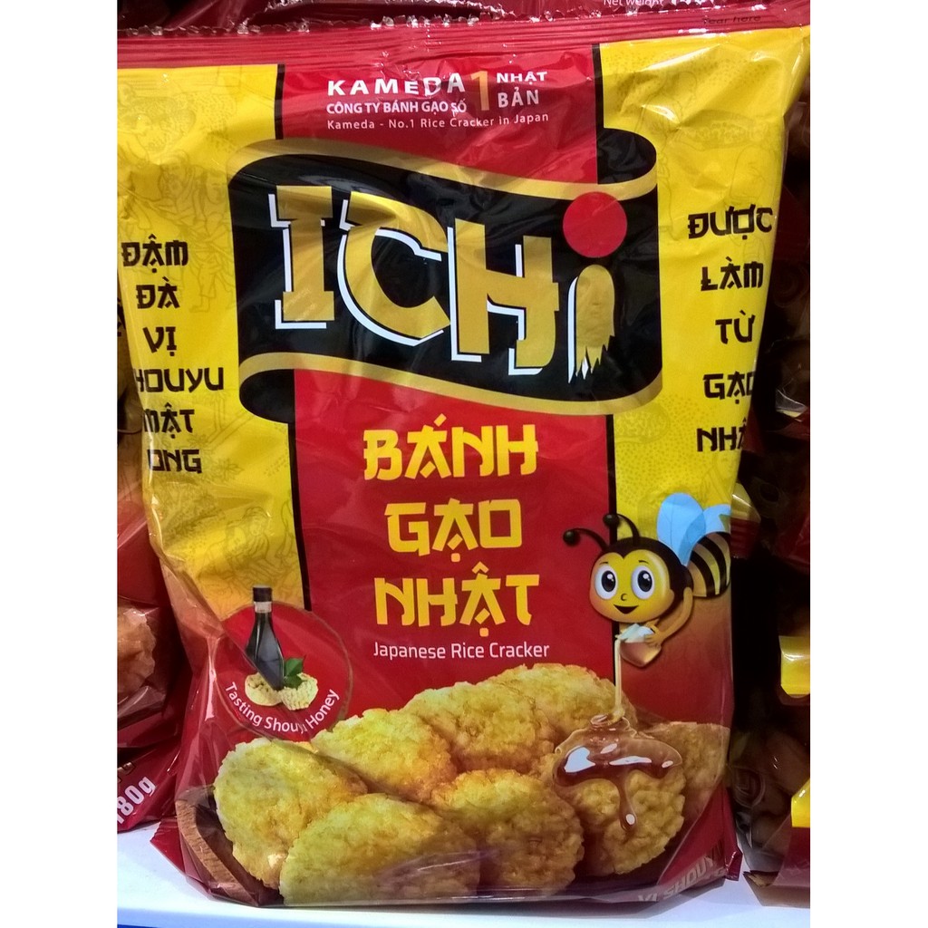 BÁNH GẠO NHẬT ICHI 180g