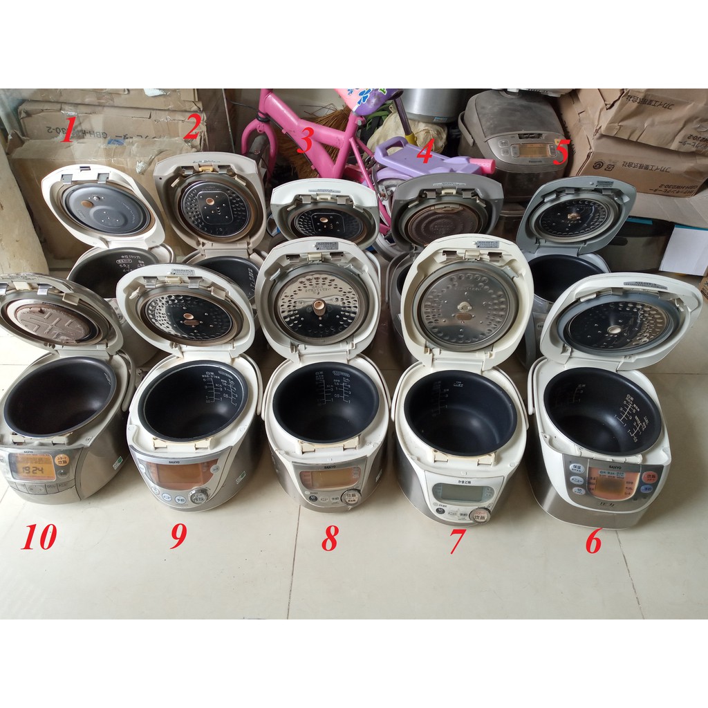 Thanh lý Nồi cơm điện cao tần ÁP SUẤT Sanyo Nhật bãi 1.0L | BigBuy360 - bigbuy360.vn