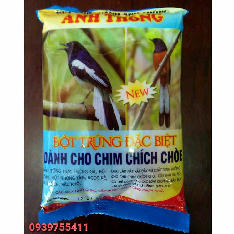 CÁM TRỨNG CHIM CHÍCH CHÈO ANH THÔNG 150G
