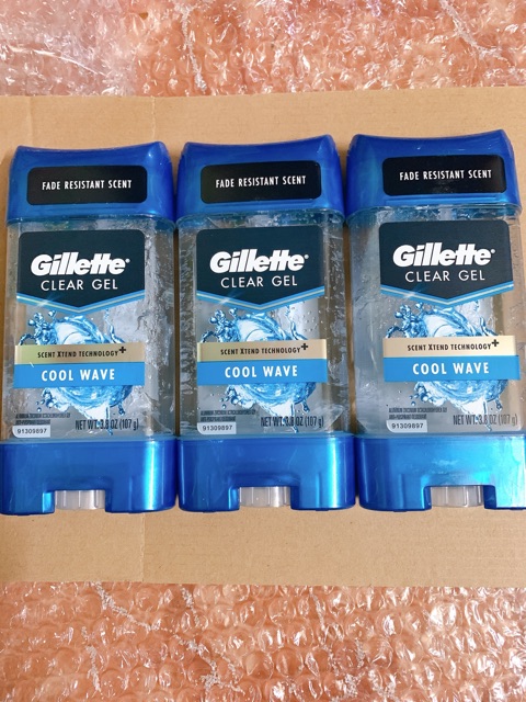Lăn khử mùi dạng gel Gillette Clear Gel 