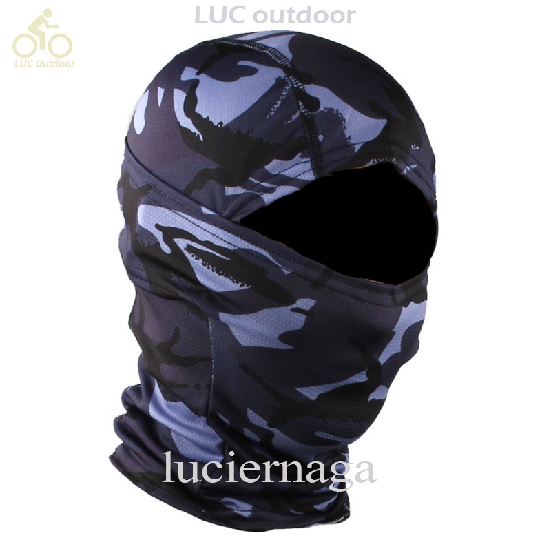 Khăn Trùm Đầu Bandana Họa Tiết Rằn Ri Chống Gió Tiện Dụng Cho Nam Và Nữ Khi Lái Xe