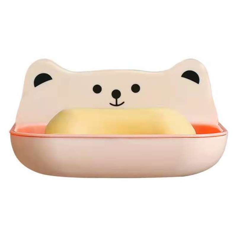 Khay Đựng Xà Phòng Chống Rò Rỉ Thiết Kế Dễ Thương Tiện Dụng Cho Nhà Tắm