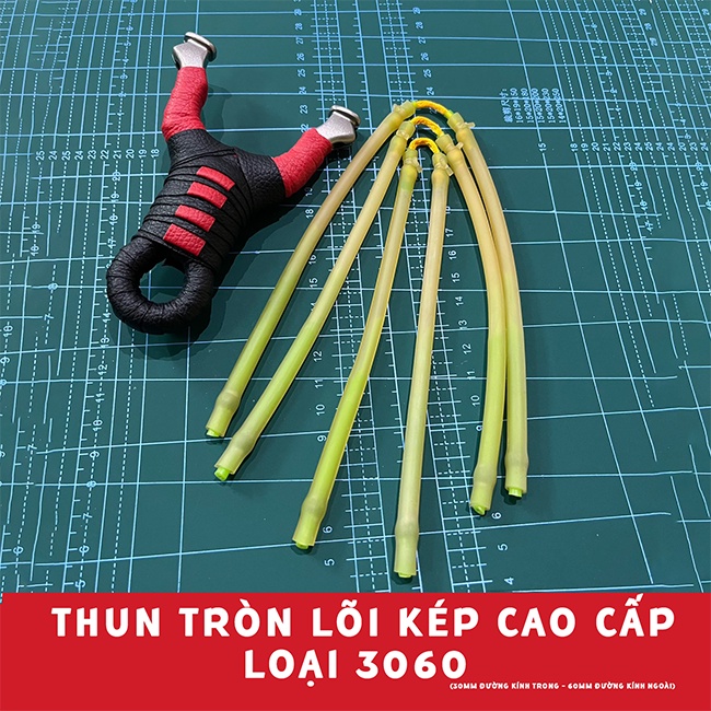 5 Dây Thun Tròn Bắn Cá Ná Cao Su, Mã 3060 , Thun Tròn Bắn Cá Ná Cao Su Hàng Chính Hãng