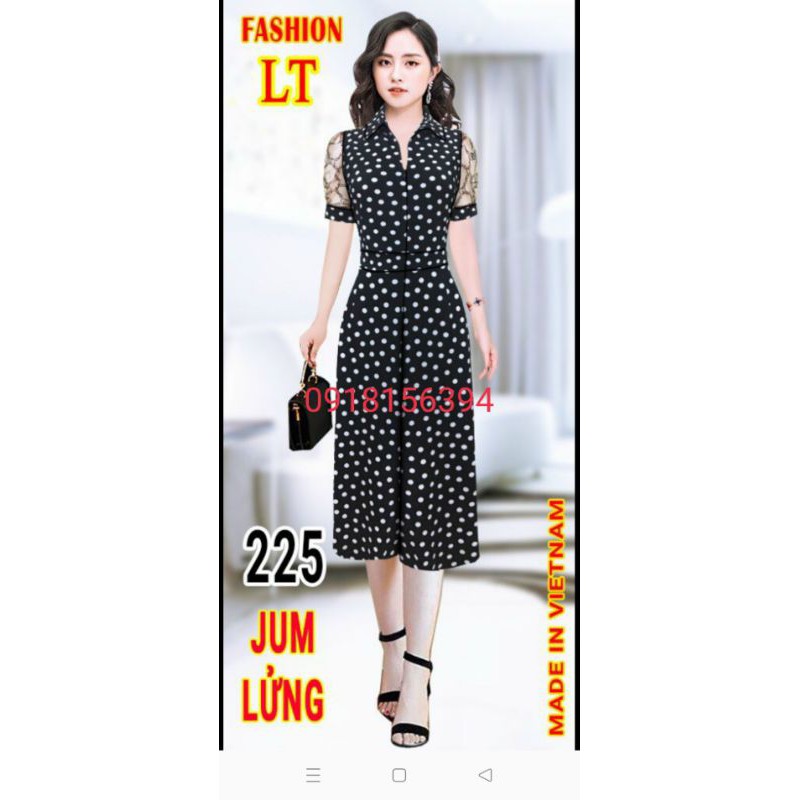 JUM LỬNG CỔ SƠ MI JUM LỬNG CỔ SƠ MI TAY PHỐI REN DÂY KÉO TRƯỚC CHẤT THUN TƠ HOA MẶC MÁT CO GIÃN 4 CHIỀU SỈ VÀ LẺ