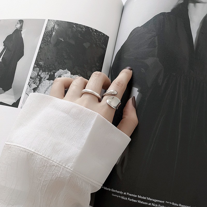 Nhẫn Thời Trang Đơn Giản Phong Cách Nhật Hàn B804