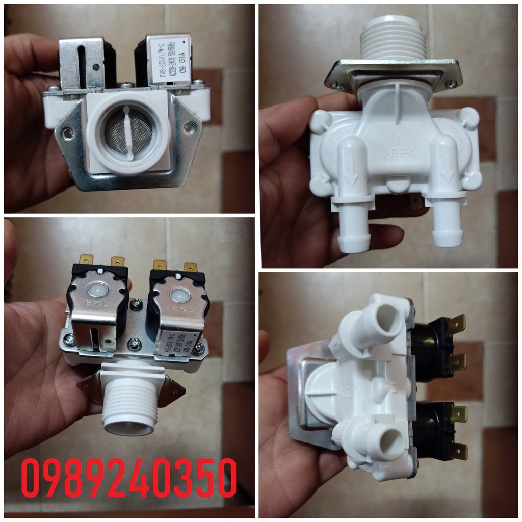 Van cấp đôi máy giặt Panasonic cửa ngang