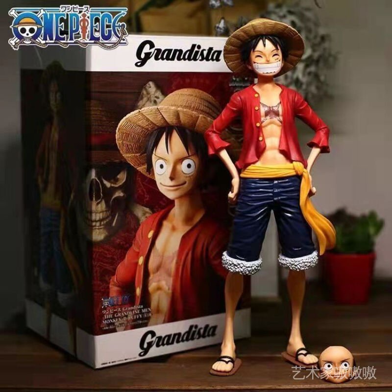 《insTại Chỗ》One Piece Làm Bằng Tay Hoạt Hình Ngoại Vi Nữ Hoàng Quá Khổ Luffy Essolon Hawkeye Four Emperor Kaido Shanks Mô Hình Phát Sáng Đồ Trang Trí Để Bàn Quà Tặng Sinh Nhật Và Năm Mới