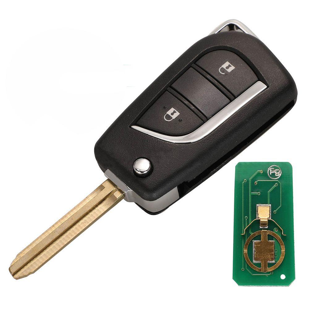 Chìa Khóa Điều Khiển Từ Xa 315Mhz Bền Bỉ Chuyên Dụng Cho Xe Hơi Toyota Carrolla