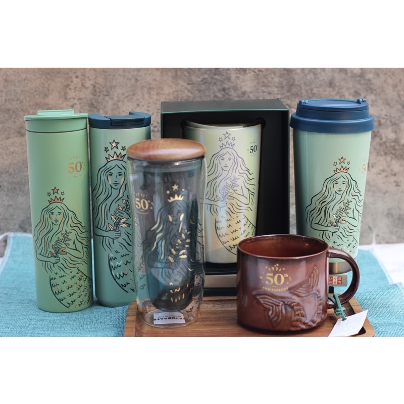 - CỐC SỨ 50th ANNI 2021 MERMAID MINT DW CERAMIC MUG 12oz
