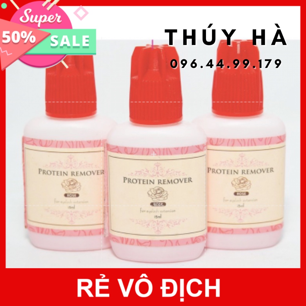 CHAI PROTEIN REMOVER 15ML,dụng cụ nối mi thúy hà