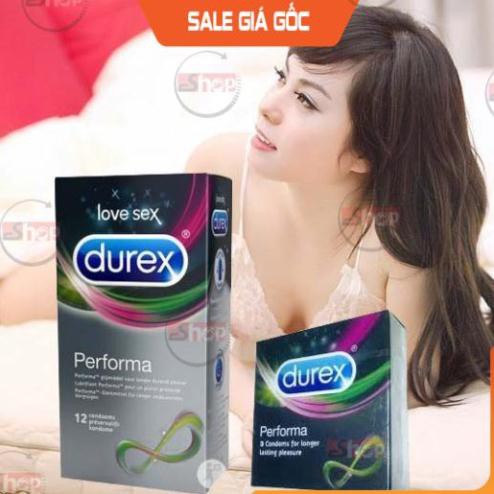 [Hàng Chính Hãng] - Combo 3 Hộp Bao cao su Durex  Size 49 - 52mm - Hộp 03 cái Siêu Mỏng, Kéo dài thời gian quan hệ