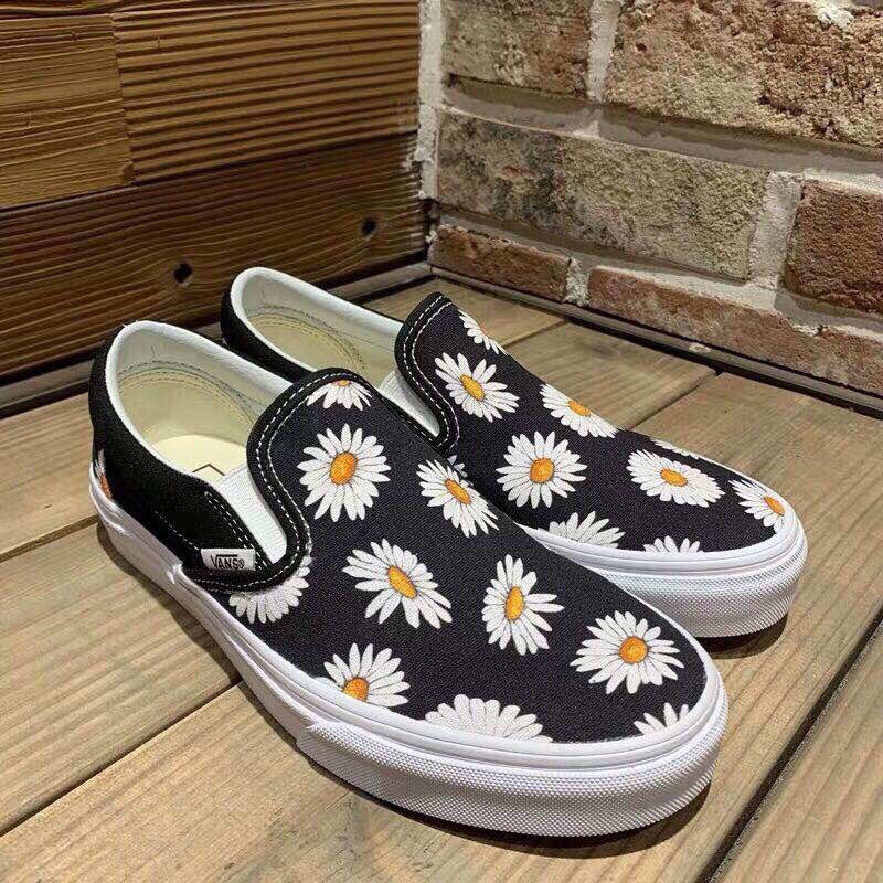vans custom flower