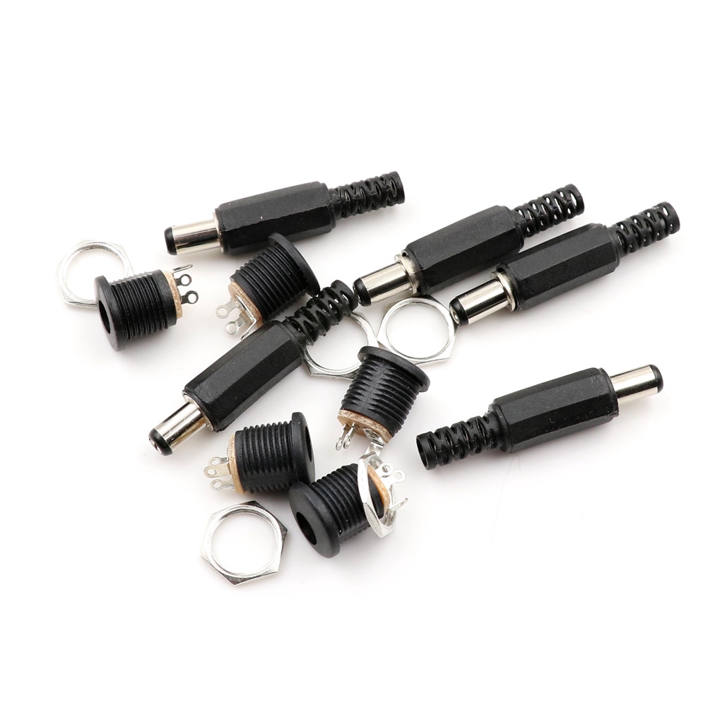 Set 10 đầu nối ổ cắm nguồn DC 5.5mm X 2.1mm chuyên dụng