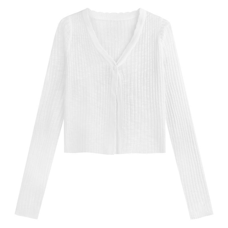 Summer Fashion Women's Summer Fashionable Summer Women's Cardigan Long Sleeve Sunscreen Sunscreen Thin Fabric 2021 | BigBuy360 - bigbuy360.vn