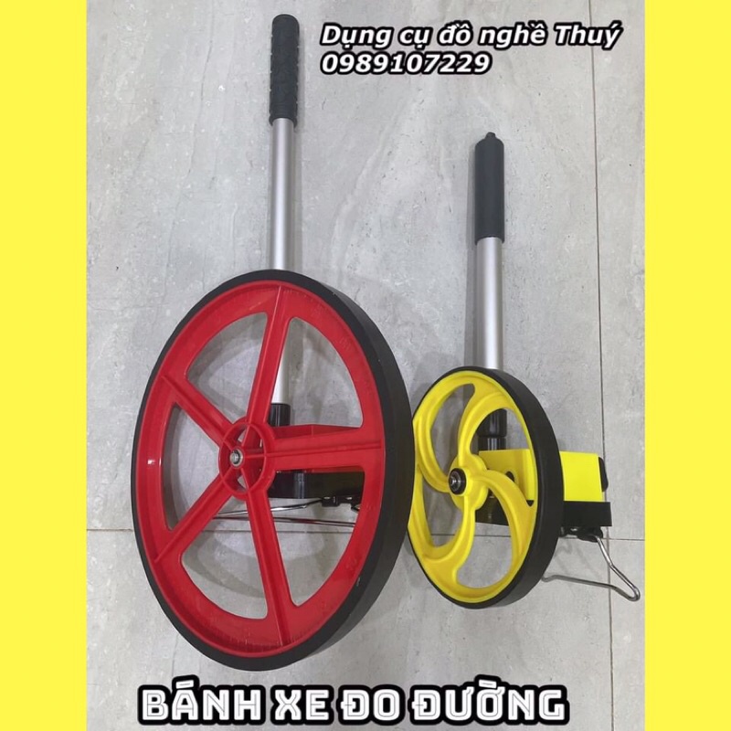 Thước bánh xe lăn đo chiều dài đường 200mm và 300mm, bánh xe đo đường