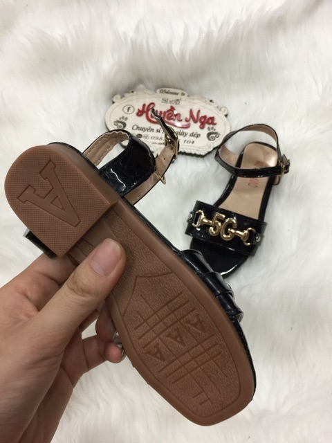 Dép xăng Đan đế bệt bé gái size 26-30