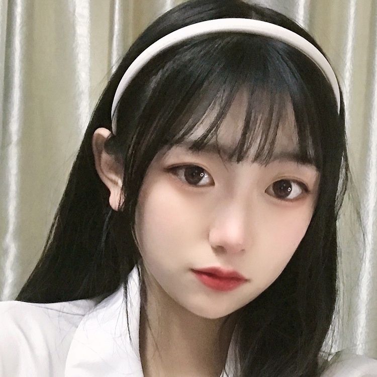 Cài Tóc Da PU Màu Trơn Đơn Giản Phong Cách Vintage