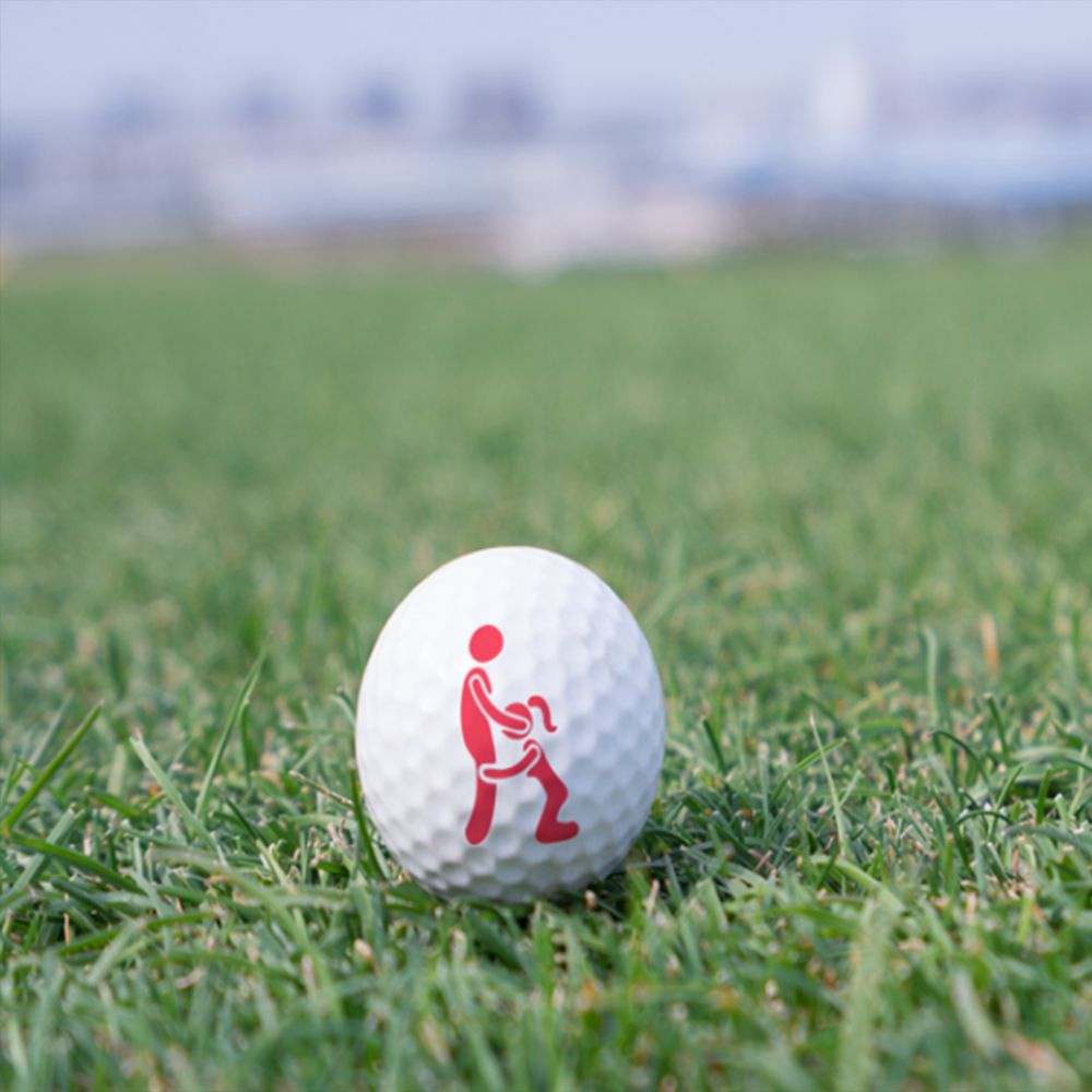 Dụng Cụ Đánh Dấu Bóng Golf Hỗ Trợ Luyện Tập Vui Nhộn