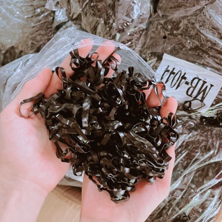 Thun cột tóc đen, chun buộc tóc, nịt buộc tóc