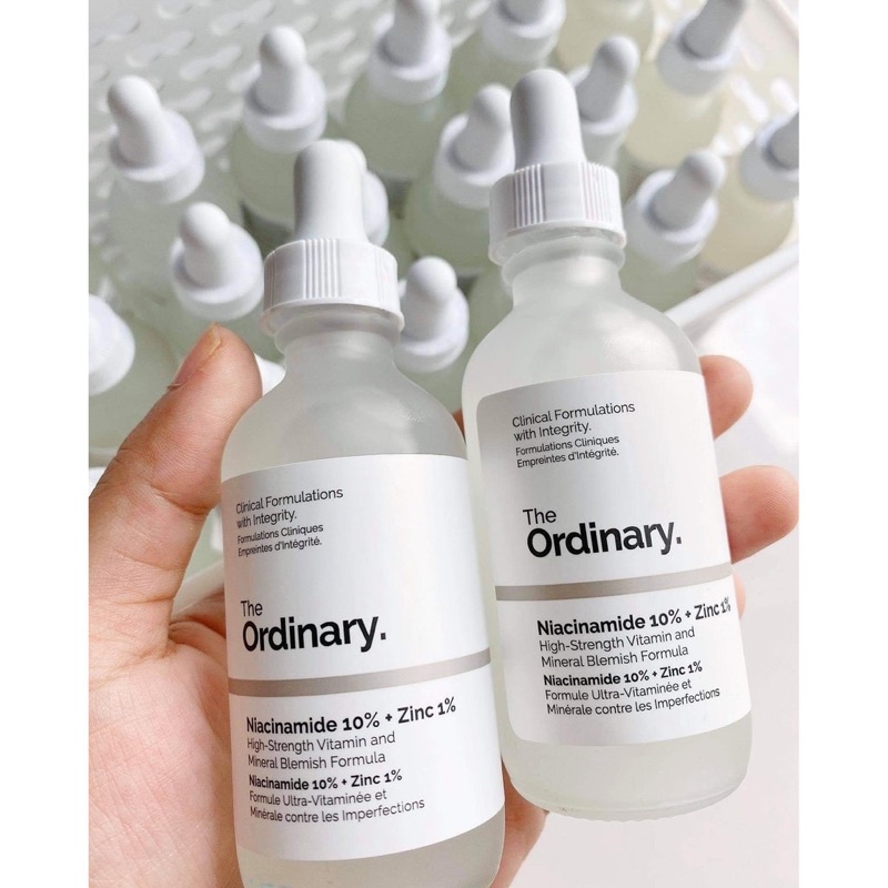 Tinh chất The Ordinary Niacinamide 10% + Zinc 1% giảm mụn, thu nhỏ lỗ chân lông