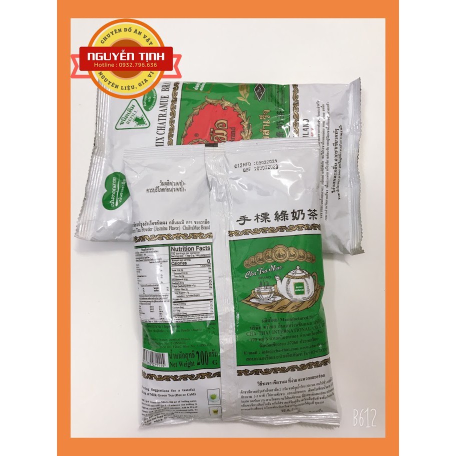 Trà Xanh thái 200g Hàng Chuẩn Thái Lan Date Mới | BigBuy360 - bigbuy360.vn