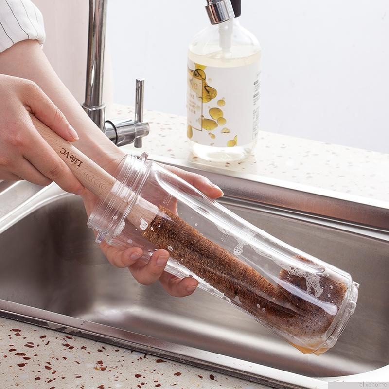 Bàn chải chà chảo chống dính tiện dụng
