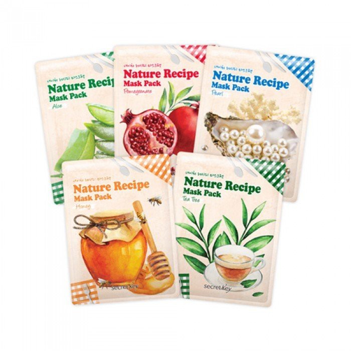 Mặt Nạ Dưỡng Da Secret Key Nature Recipe Mask Pack