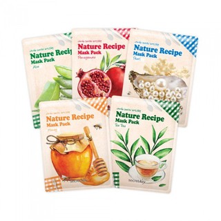Combo 10 mặt nạ mặt nạ secret key nature recipe mask pack