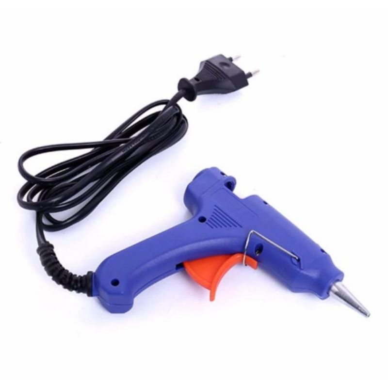 Súng Bắn Keo Nến 20W Có Công Tắc Kèm 2 Cây Keo Nến Trong.