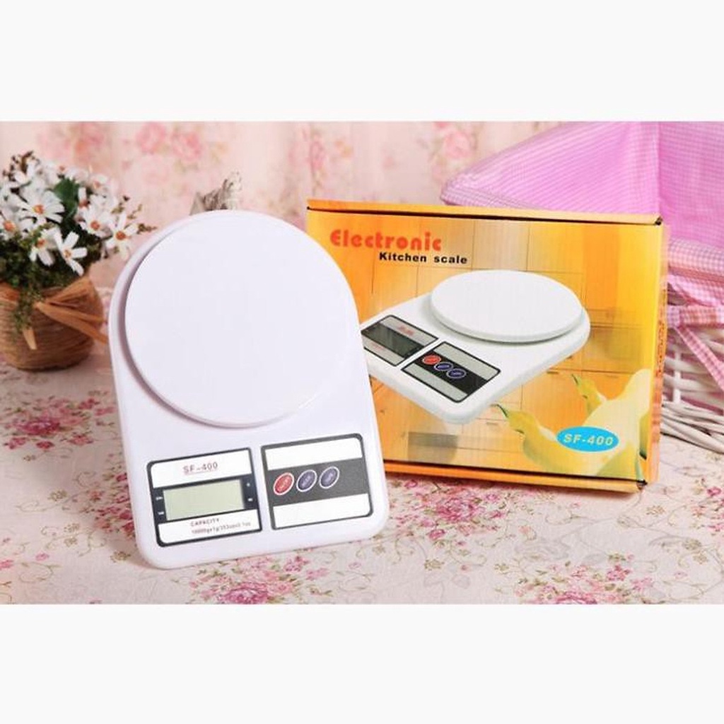 Cân Điện Tử Để Bàn, Cân Tiểu Ly Thực Phẩm Nhà Bếp Kitchen Scale SF400 7kg