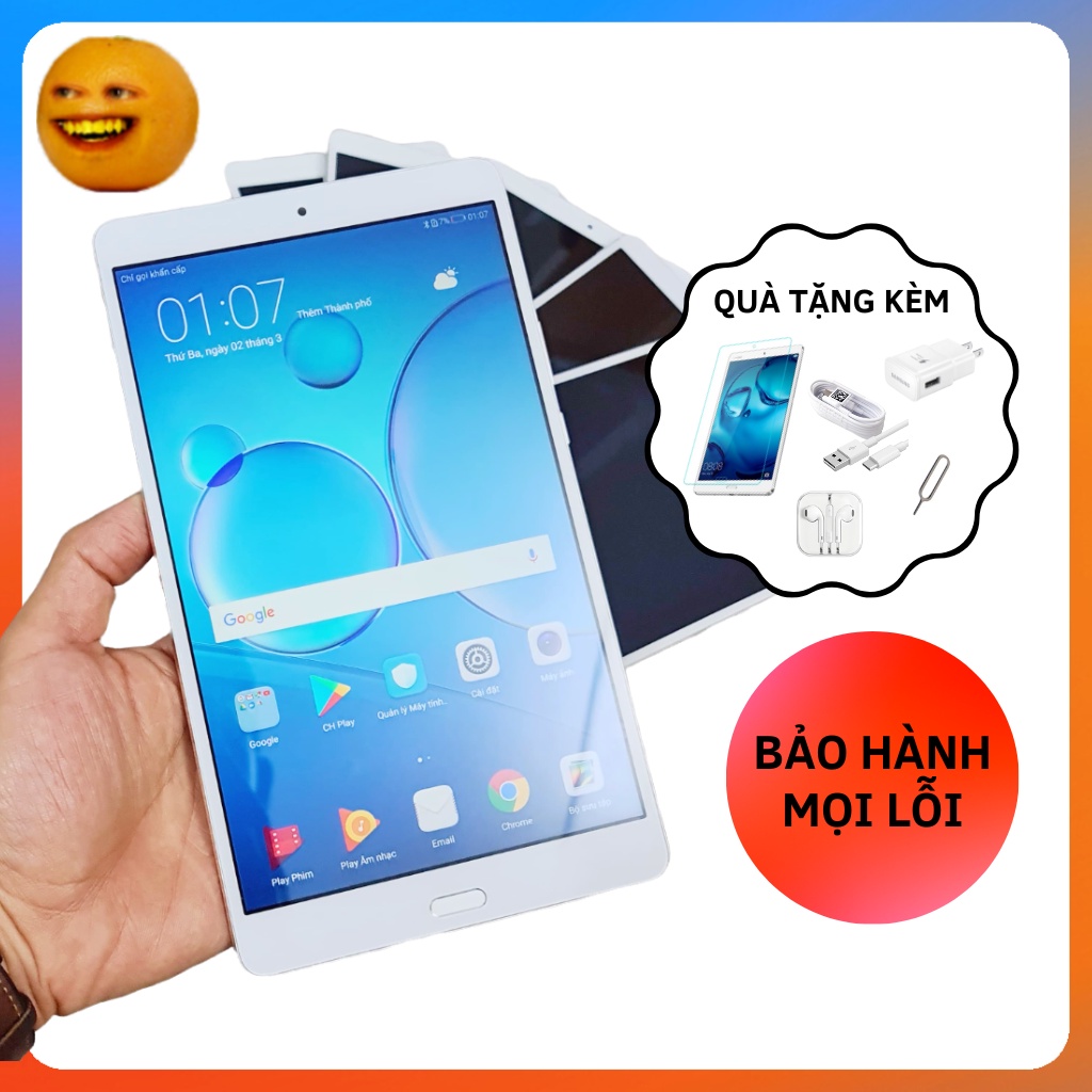 Máy tính bảng Huawei Dtab D01J, 8.4inch có Google Play 4G/LTE lắp sim nghe gọi