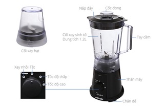 Máy Xay Sinh Tố Midea MJ-BL45