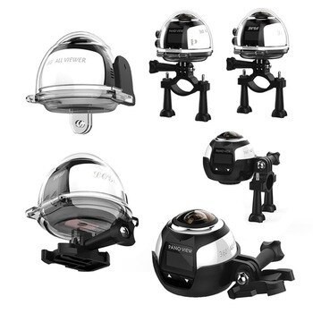 Camera Thể Thao Toàn Cảnh  360° V1 4K Ultra HD Wifi -  Chống Nước 30M | BigBuy360 - bigbuy360.vn