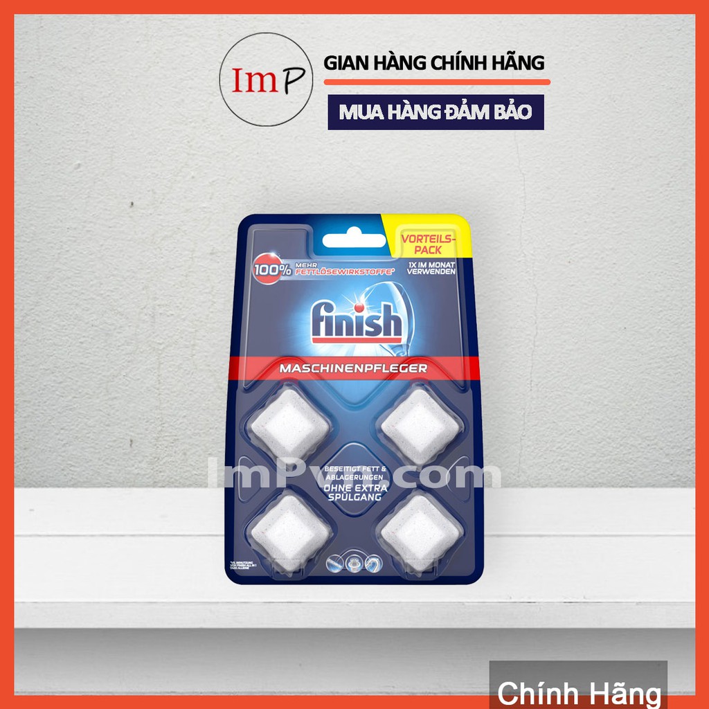 Viên vệ sinh máy rửa bát Finish - Định kì hàng tháng