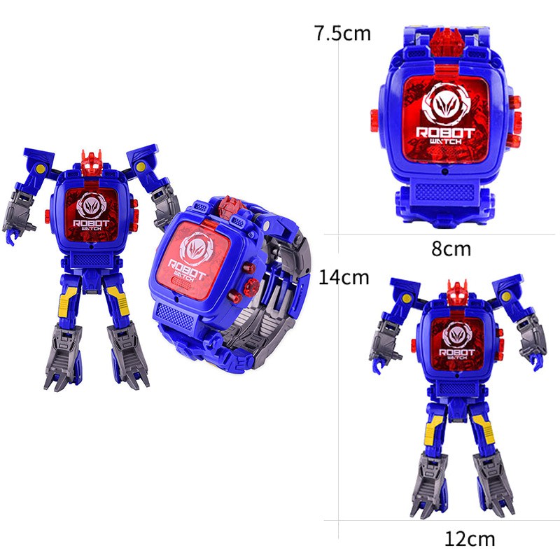 Đồng Hồ Điện Tử Dạng Robot Biến Hình Sáng Tạo Cho Bé | BigBuy360 - bigbuy360.vn