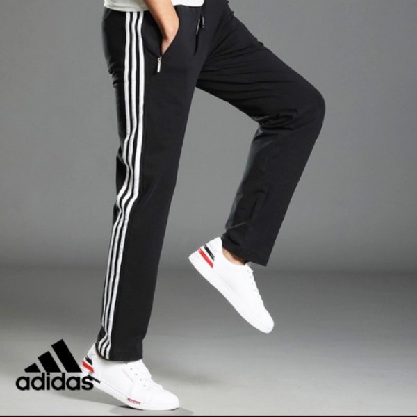 quần thể thao nam dài adidas 3 sọc das ống rộng suông big size