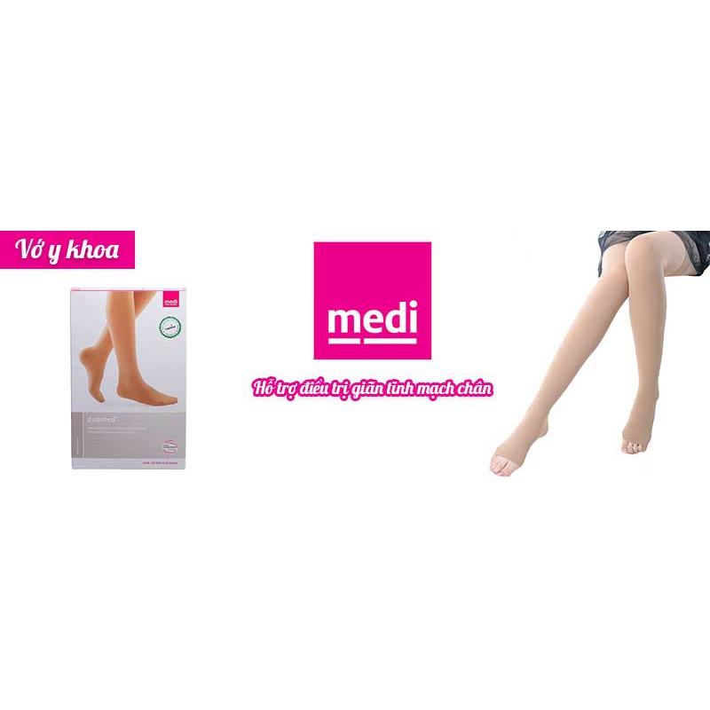 Vớ y khoa Medi Duomed điều trị suy tĩnh mạch - Vớ đùi