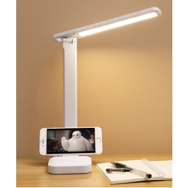 Đèn Học Để Bàn, Đèn Học Chống Cận Gấp Gọn LED USB Cao Cấp, Cảm Ứng Tích Điện Thông Minh/ xoay được 360 độ (kèm sạc)