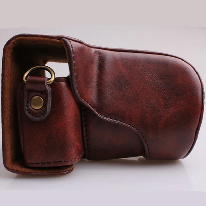 Túi Da Pu Đựng Máy Ảnh Canon EOS M10 Canon EOS M10 Kèm Ống Kính 15-45mm