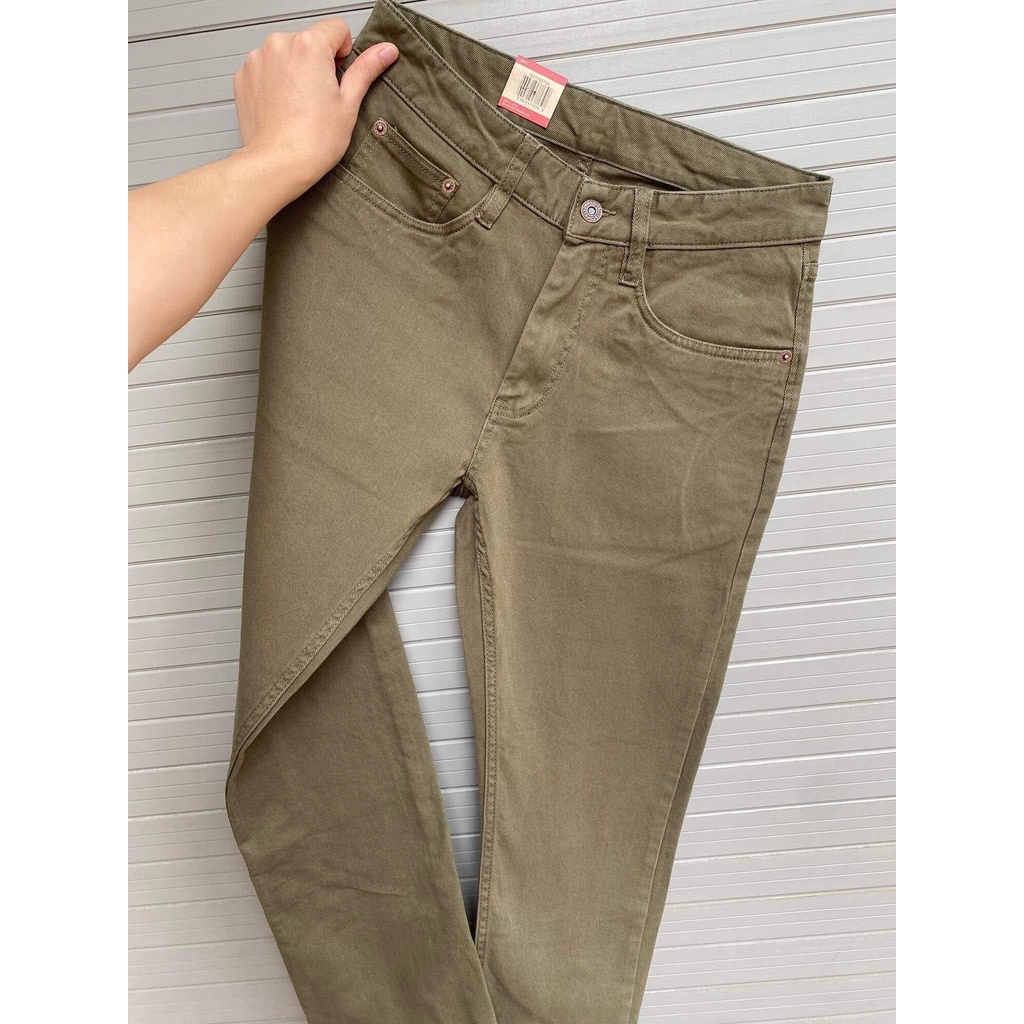 Quần Kaki Nam Cao Cấp Quần Kaki CHẤT BÒ Nam Vải Co Giãn, Dáng Đứng, Ôm Nhẹ