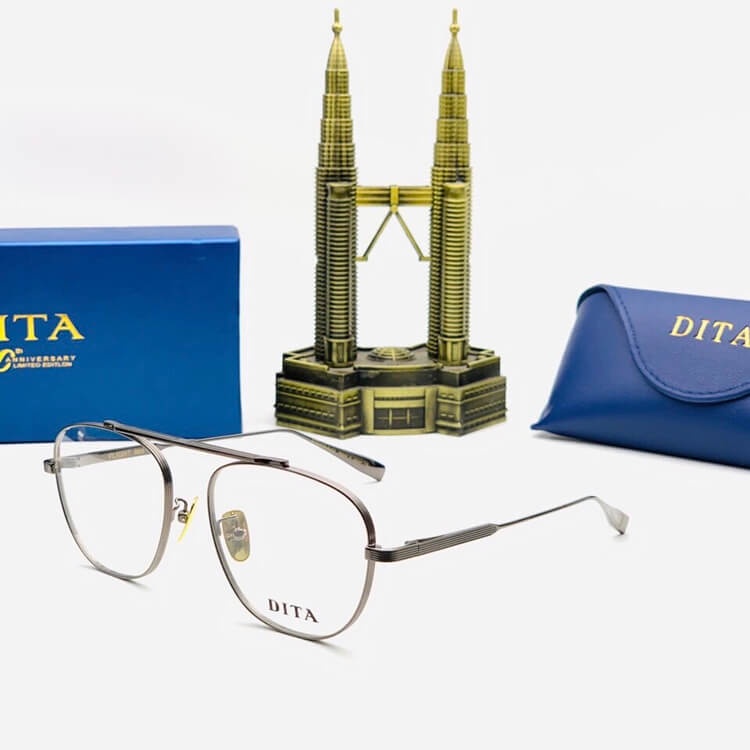 Gọng kính cận, Titanium, Mắt kính cận nam, Kèm Full Box, Bảo hành 12 tháng - donghokinhmat168