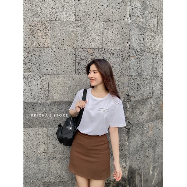 Áo thun nam nữ - áo phông unisex cotton 100% mát mịn thấm hút mồ hôi Wanderlust basic Reichan