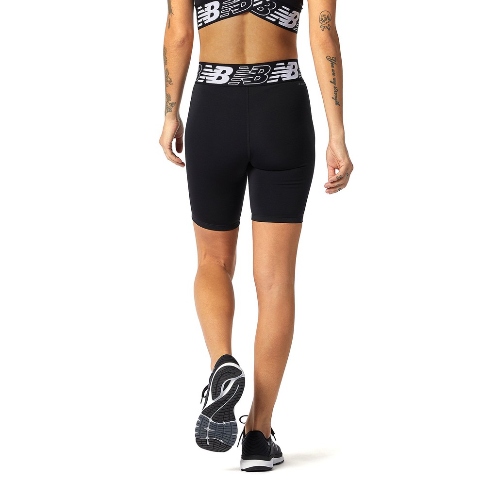 Quần ngắn thể thao nữ NEW BALANCE WS11183BK (form quốc tế)