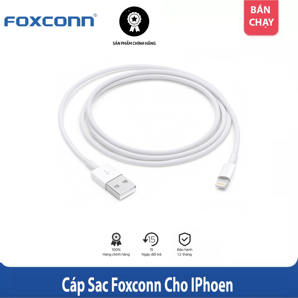 Cáp Sạc iphone Cao Cấp foxcom