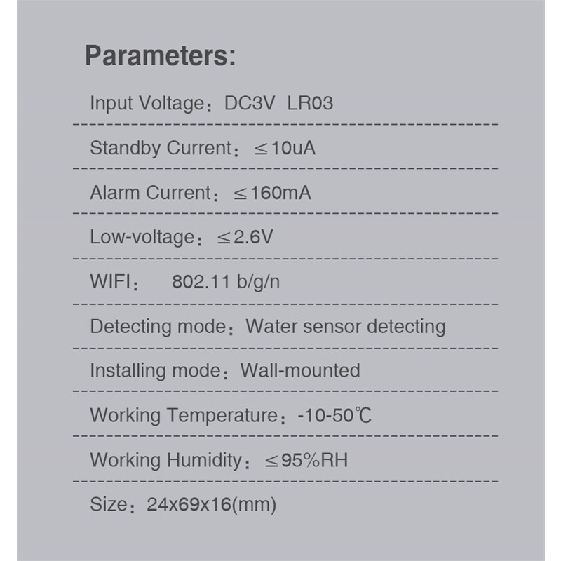 Tuya Cảm Biến Báo Động Tràn Mực Nước Wifi Thông Minh Ứng Dụng Báo Từ Xa Hỗ Trợ Ifttt. Cuộc Sống Và Điều Khiển Bằng Giọng Nói